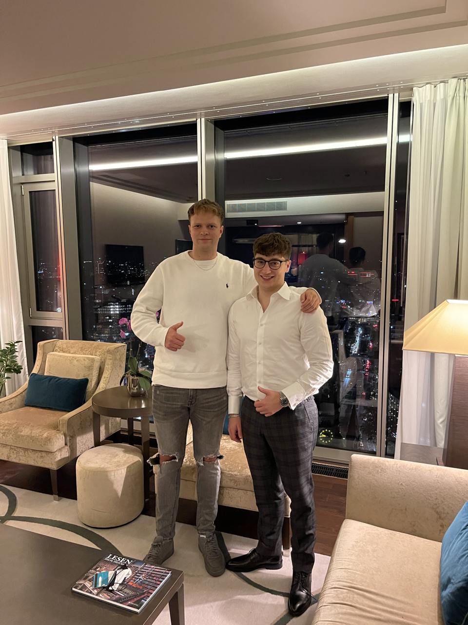 Individuals associated with the casino